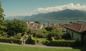 Una casa con jardín