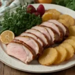 Nudillos de cerdo con piel crujiente