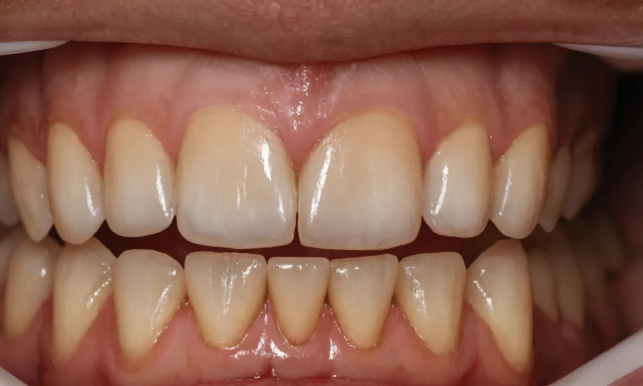 dientes 3D con esmalte liso