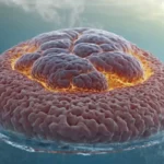 Ultrasonido 3D de un cuerpo humano