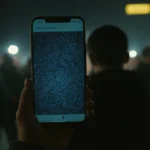 Una fotografía (persona usando teléfono)