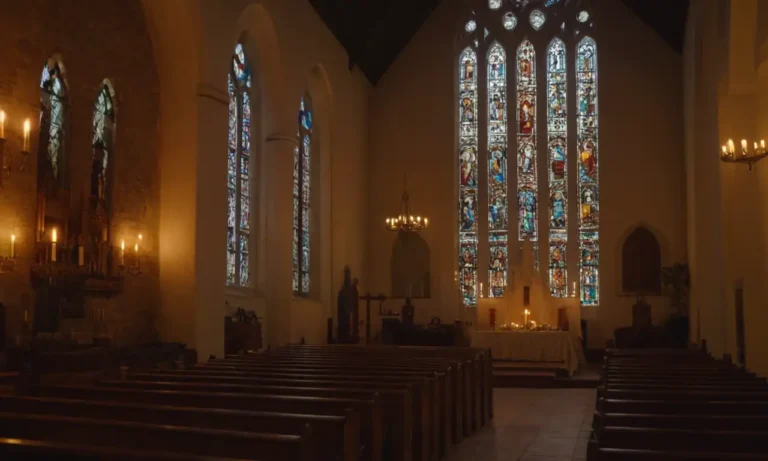 3D Interior de la iglesia