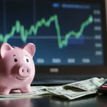 Gráfico 3D de dinero