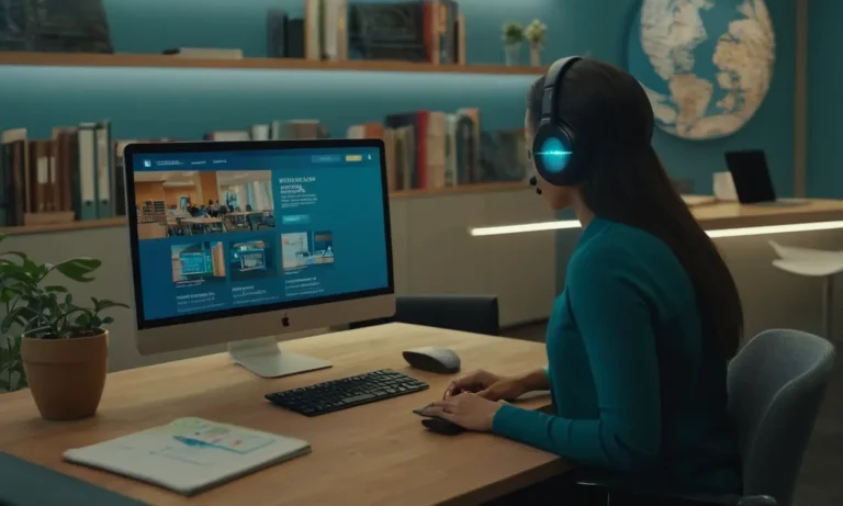 Un lugar de trabajo futurista con diversos empleados