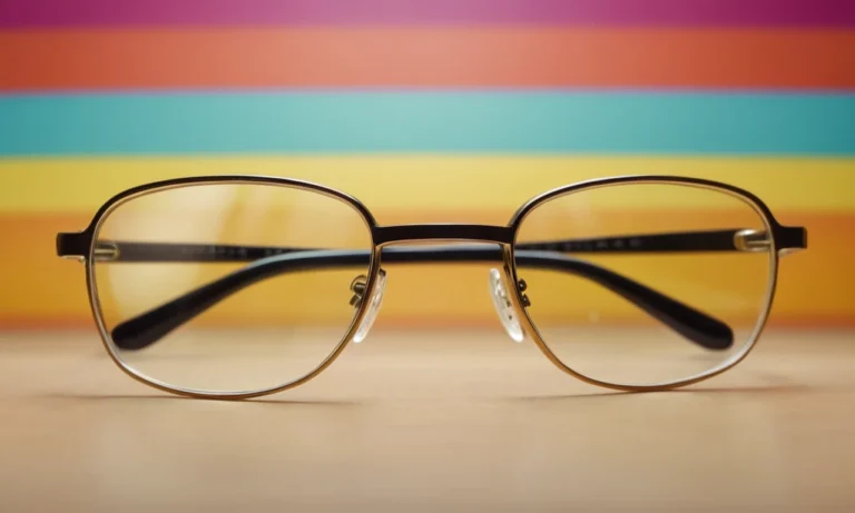 Un par de gafas con múltiples lentes de diferentes poderes
