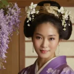 Mujer japonesa del siglo XIX
