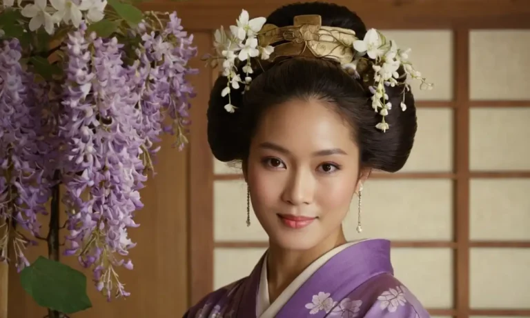 Mujer japonesa del siglo XIX