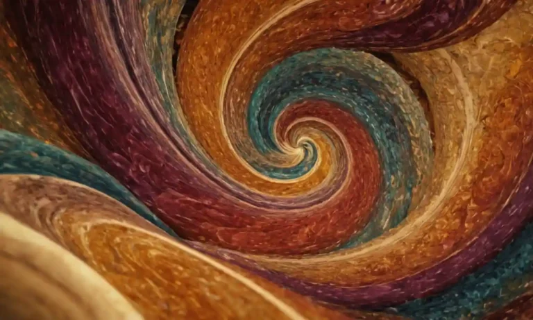 formas abstractas 3D girando juntos