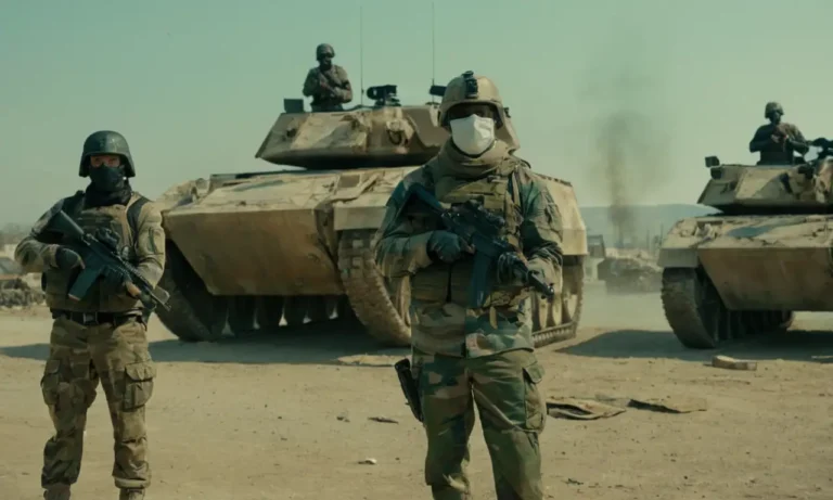 2 hombres con ropa de camuflaje