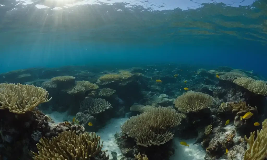 Corrientes oceánicas agitadas