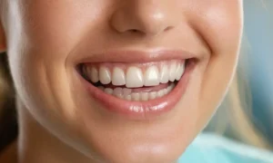 dientes 3D con placa y tartar