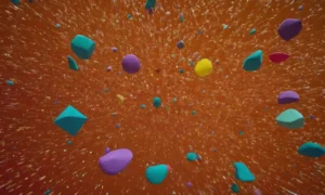 Elementos 3D flotantes