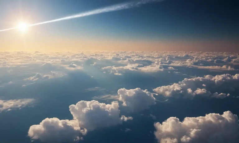 Nubes flotando suavemente