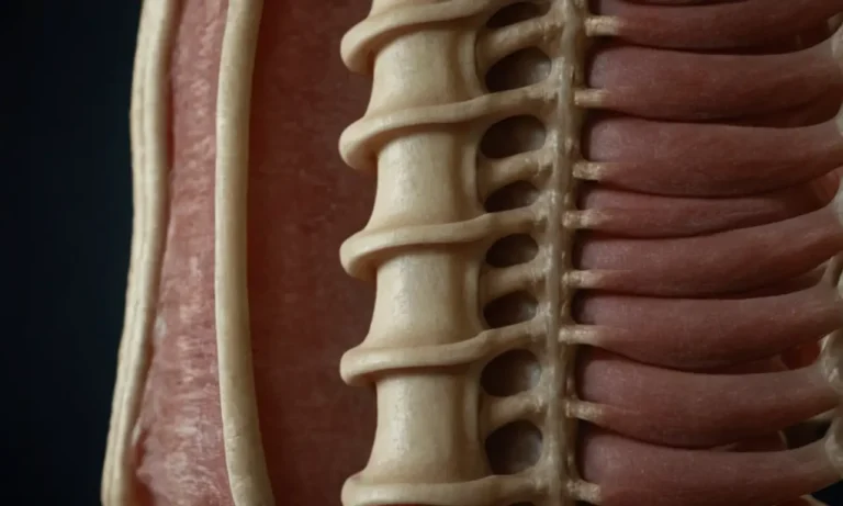 Esquema 3D de columna humana