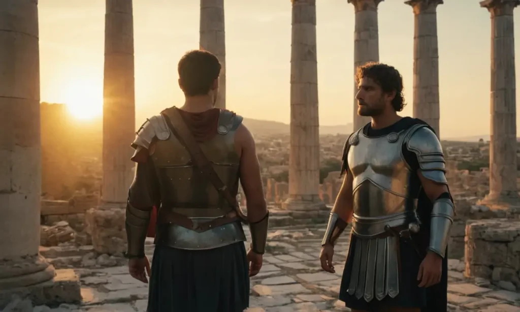 Una persona de la antigua Grecia