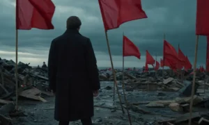 Persona en medio del caos