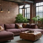 Espacios urbanos elegantes con elementos industriales