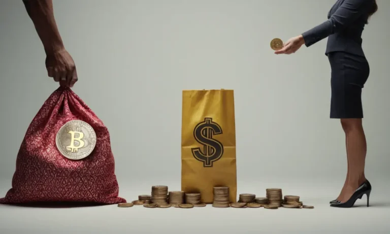 2 personas que sostienen monedas