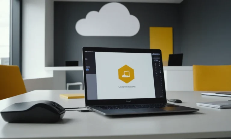 Un espacio de trabajo moderno de oficina