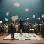 burbujas de discurso 3D