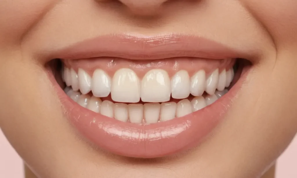 ilustración 3D de una boca sonriente con varios tipos de dientes