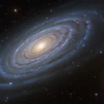 Vórtice giratoria 2D galaxia