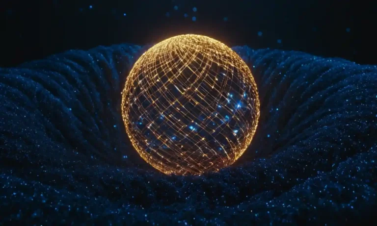 Partículas de luz 3D flotantes