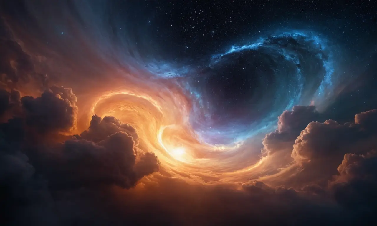 Nubes de gas girantes
