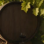 Un líquido de color oscuro con un toque de marrón o amarillo