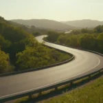 carretera de 2 vías